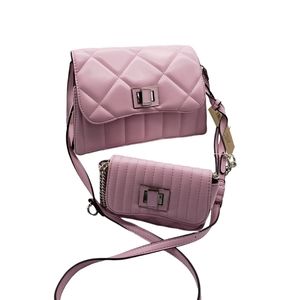 STEVE MADDEN Pink Handbag With Small Crossbody Bag